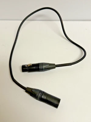 2 FT Mogami 2549 Mic Cable / Neutrik Gold XX Series XLR 3 Pole Balanced - Image 1 of 4