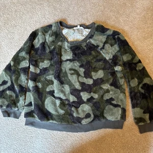 Sudadera corta camuflada para mujer talla M - Imagen 1 de 1