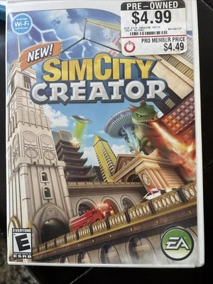 SimCity Creator (Nintendo Wii, 2008) Complete Tested - Image 1 of 2