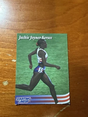 JACKIE JOYNER-KERSEE 1996 KENNER STARTING LINEUP CARD TIMELESS LEGENDS -OLYMPICS - Image 1 of 2