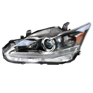 CAPA for 2011-2017 CT200h Front Left Headlight Amber & Clear Plastic C - Picture 1 of 6