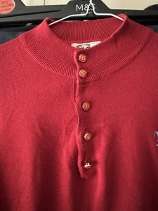 Genuine Vintage”rare Duffer Of St George “Red Knit,high Next Top,XL. - Picture 1 of 23
