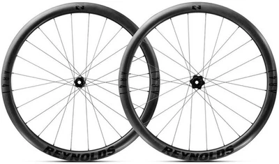 Juego de ruedas tubeless disco de fibra de carbono Reynolds AR41, 700c, cuerpo XDR, 100/142x12 Foto 1 de 4