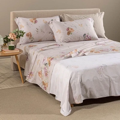 Completo lenzuola Ikebana di Caleffi digitale Matrimoniale AB993 - Immagine 1 di 4