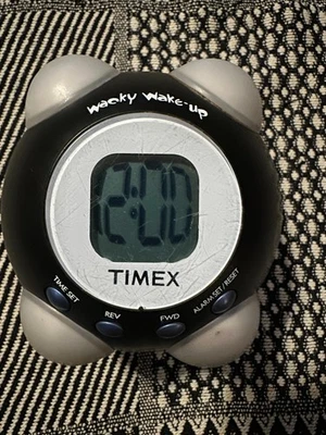 Timex T156B Wacky Wake-Up alarma parlante probada y funcionando leer descripción Foto 1 de 4
