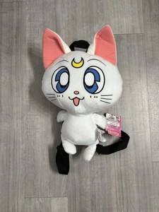 Sailor Moon Artemis Plüsch Tasche Rucksack Stofftier Tasche mit Etikett - Bild 1 von 5