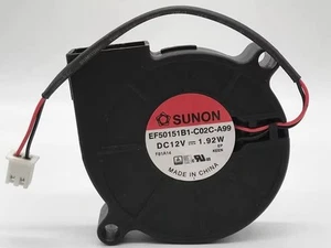 NEW SUNON EF50151B1-C02C-A99 12V 1.92W 5015 5CM Cooling fan - Picture 1 of 3
