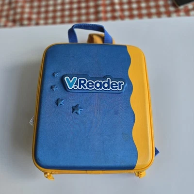 VTech V.Reader Interactive E-Book System with 7 Cartridges + Carrying Case Works - Image 1 of 4