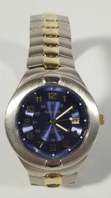 Reloj Hombre Gruen Precision Gu9001ms 138 pc32 Batería Nueva Funciona Muy Bien De Colección Foto 1 de 4