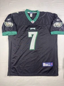 Vintage Reebok Philadelphia Eagles Michael Vick #7 Jersey Size 54 Black Stitched - Picture 1 of 9