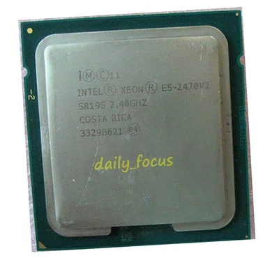 Intel Xeon E5-2470 V2 2.4 GHz LGA1356 10 cores  SR19S CPU Processor 25 MB - Image 1 of 4
