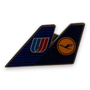 Lufthansa United Airlines Pin Anstecknadel Sammlerabzeichen Airline Logo - Bild 1 von 2