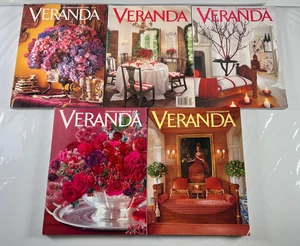Lot of 5 Veranda Magazines 2000-2008, Home Designs and Interior Decorating - Picture 1 of 9
