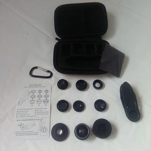Kit objectif appareil photo smartphone 9 en 1 - Photo 1 sur 6