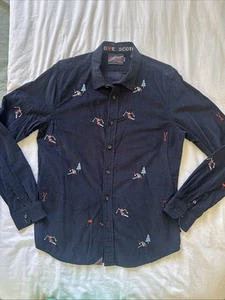 Scotch & Soda Men’s Corduroy Embroidered Shirt | Size L | Fantastic Condition - Picture 1 of 10