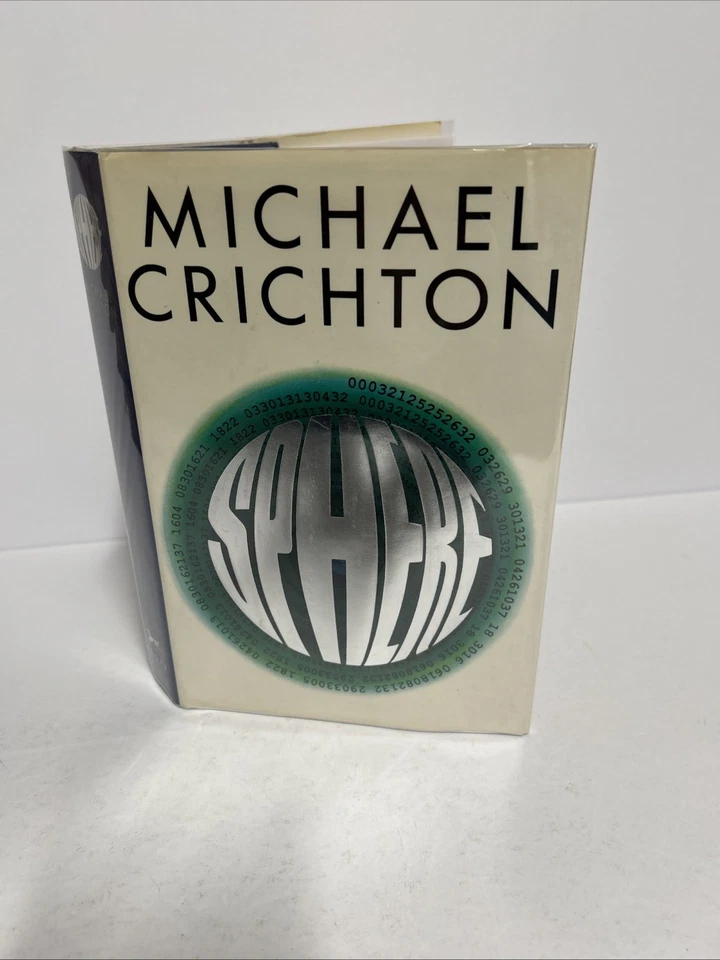 Sphere By Michael Crichton True 1987 1st Edition 1st Printing Alfred A Knopf HC Foto 1 de 4