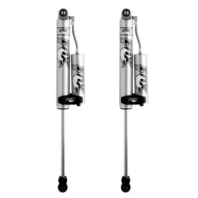 Fox Shox Rear Reservoir Smooth Body Shocks for 84-06 Jeep Cherokee Wrangler TJ Foto 1 de 4