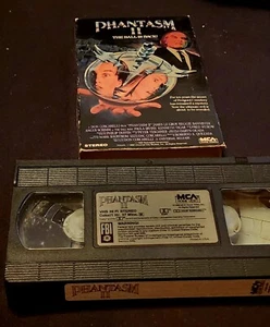 PHANTASM II VHS The Ball Is Back! Tall Man Angus Scrimm, Reggie Bannister horror - Picture 1 of 3