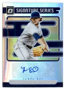 2021 Donruss Optic Signature Series Josh Fleming Auto Tampa Bay Rays #SS-JF - Picture 1 of 2