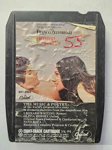 FRANCO ZEFFIRELLI Romeo & Juliet Soundtrack 8 Track - Tested - Picture 1 of 1