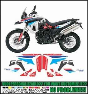ADESIVI F800 GS RALLYE KIT COMPATIBILE - Foto 1 di 1