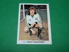 264M. MAHONEY NEWCASTLE FKS SOCCER STARS 1977-78 ENGLAND AGEUCATIVES PANINI