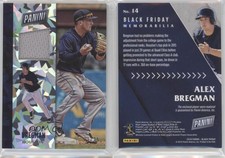 2016 Panini Black Friday Memorabilia Cracked Ice /25 Alex Bregman #14