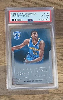 Anthony Davis 2012 Panini Brilliance RC #234 Lakers Rookie GEM MINT PSA 10 - Image 1 of 2