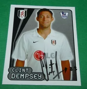 N°281 CLINT DEMPSEY USA FULHAM ROOKIE MERLIN PREMIER LEAGUE FOOTBALL 2007-2008 - Imagen 1 de 1