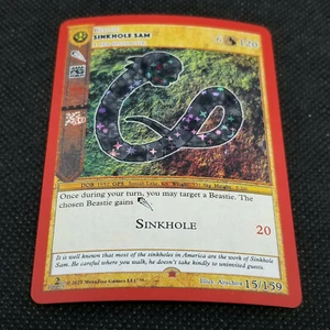 Metazoo Sinkhole Sam Cryptid Nation 2021 (holo inverso) #15 2a edición - Imagen 1 de 2