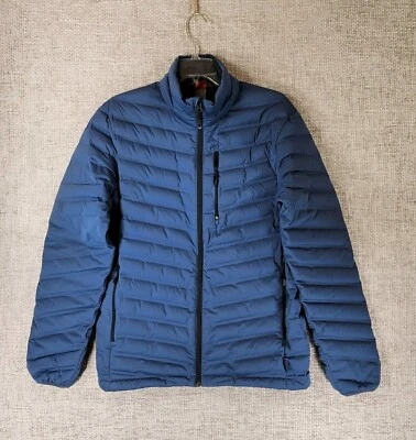 Jaqueta elástica Mountain Hardwear masculina azul média leve  - Imagem 1 de 4