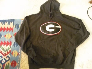 Herren Cadre University Of Georgia Logo Hoodie schwarz Gr. XXL mit Taschen - Bild 1 von 9
