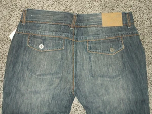 Pantalones de mezclilla para mujer Quicksilver Roxy Denim Dylan recortados Capri talla 9 NUEVOS - Imagen 1 de 5
