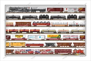 Train,5021,Southern,Pacific,RR Crossing,Steam,engine,Locomotive,Railroad,RR - Picture 1 of 10
