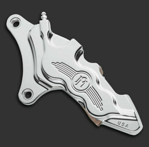 Performance Machine Front Left 6-Piston  Brake Caliper for Harley 13" Chrome - Image 1 of 1