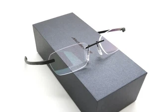 McLaren Super Series MLSUPO22 C03 Matte Black Rimless 57mm Eyeglasses - Picture 1 of 8