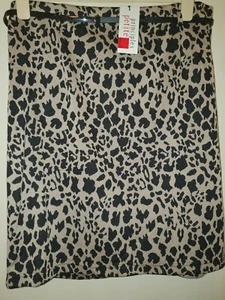Principles petite 18 Leopard Print Skirt With Belt - Picture 1 of 2