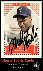 1991 ProCards Archie Corbin #75 Authentic Autographed Card Memphis Chicks - Picture 1 of 2