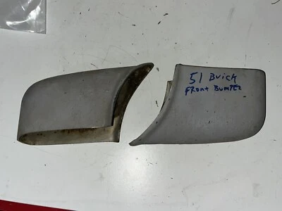 1951 BUICK Front Bumper Guard Right & Left  Very Early  Special Super Roadmaster - Image 1 of 4