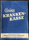 stary zeszyt „Twoja kasa chorych” Schwabisch Gmünd z 1951 roku
