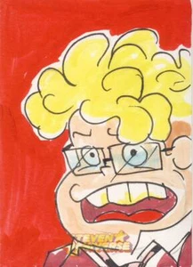 2019 Steven Universe Sketch Card Baez Ronaldo Fryman - Picture 1 of 1