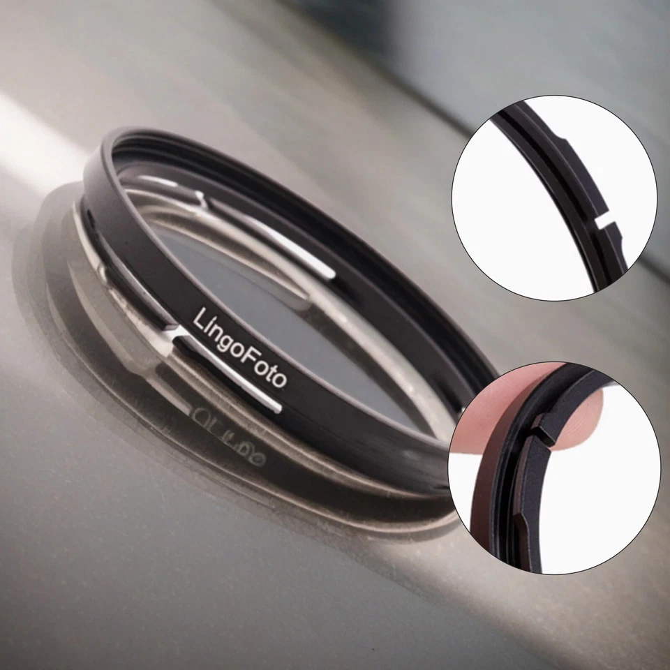 B50-55/60-62/60-67mm Lens Filter Adapter Ring Step Up Ring for Hasselblad - Image 1 of 4