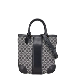 CELINE Macadam Shoulder Bag Handbag 2WAY Women 【Used】 - Picture 1 of 8