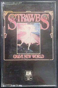 2 x STRAWBS - GRAVE NEW WORLD 1972 & GHOSTS 1974 ~ A&M ~ White Paper Labels - Picture 1 of 4