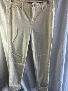 So Slimming by Chicos Jeggings Size 2 US Off White New With Tags - Picture 1 of 5