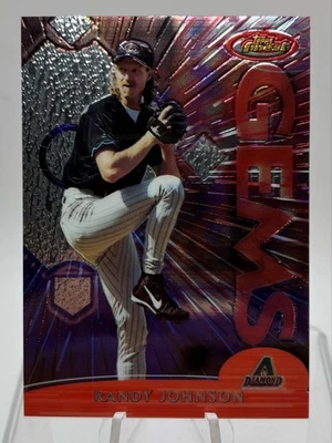 2000 Topps Finest GEMS Randy Johnson #144 - Image 1 of 2