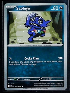 Pokemon ME02: Phantasmal Flames Sableye #059/094 - Picture 1 of 1