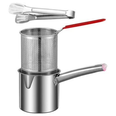  Friggitrice Ad Sria Pentola Per Friggere in Acciaio Inossidabile - Immagine 1 di 4