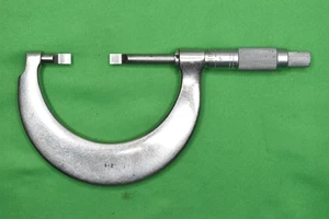 Vintage Tumico Tubular Frame 1-2” Blade Outside Micrometer - No Case - Picture 1 of 20