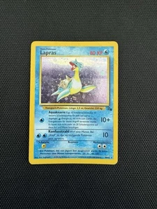 Pokemon Karte Lapras Holo 10/62 Fossil Set Deutsch Played - Bild 1 von 7
